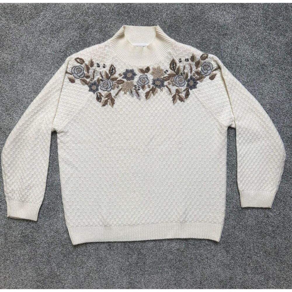 Alfred-dunner Women's Cream Jumper